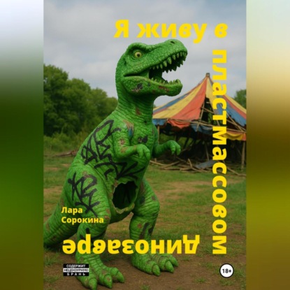 Обложка книги «Я живу в пластмассовом динозавре»