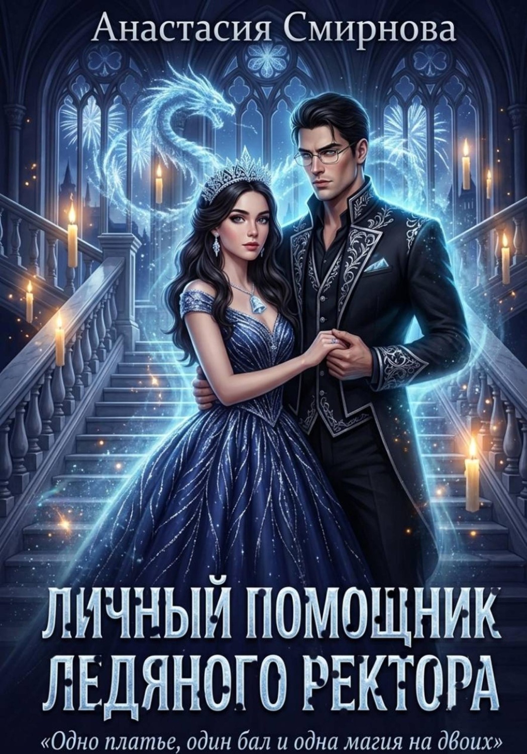 Обложка книги «Личный помощник, ледяного ректора!»