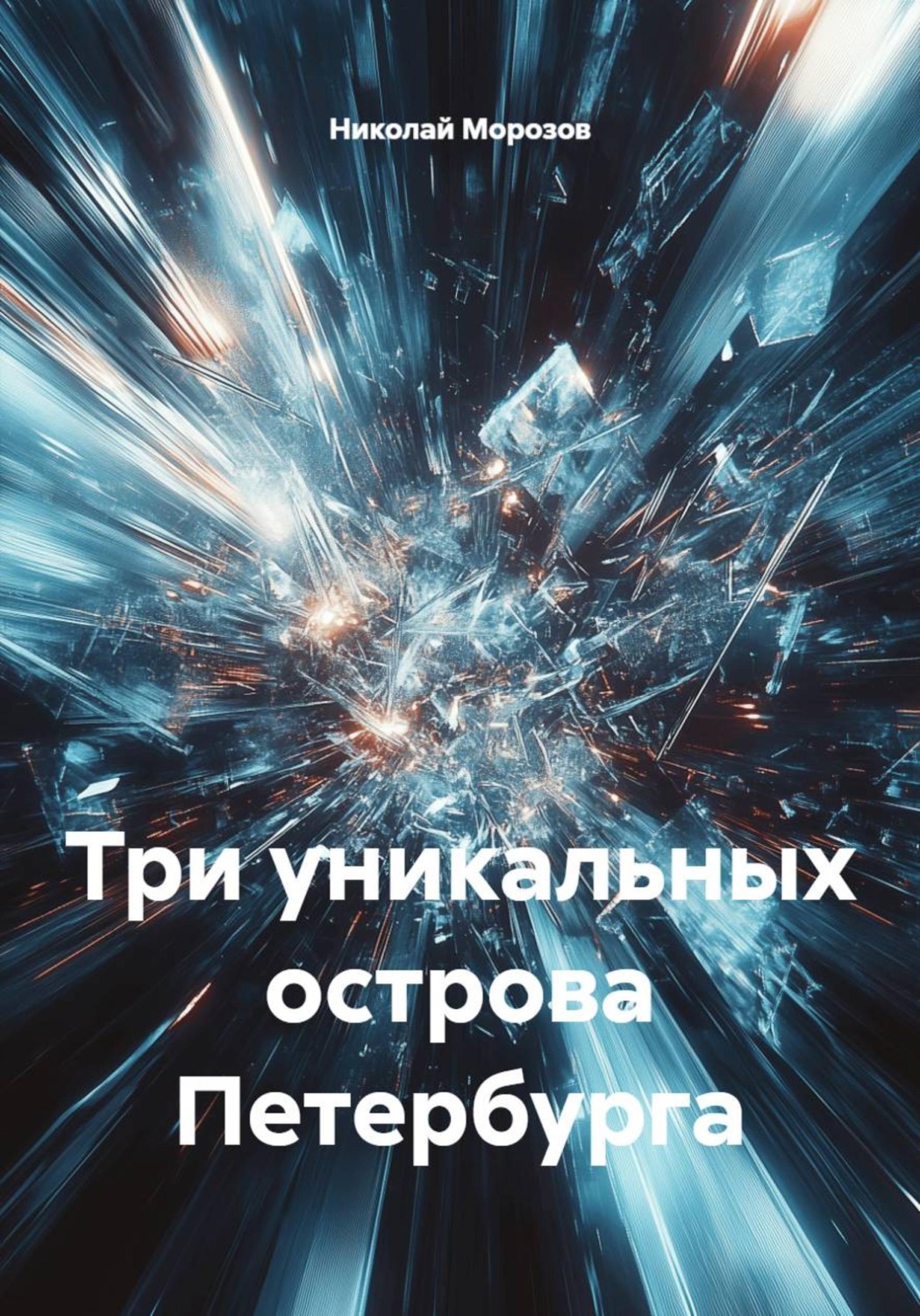 Обложка книги «Три уникальных острова Петербурга»