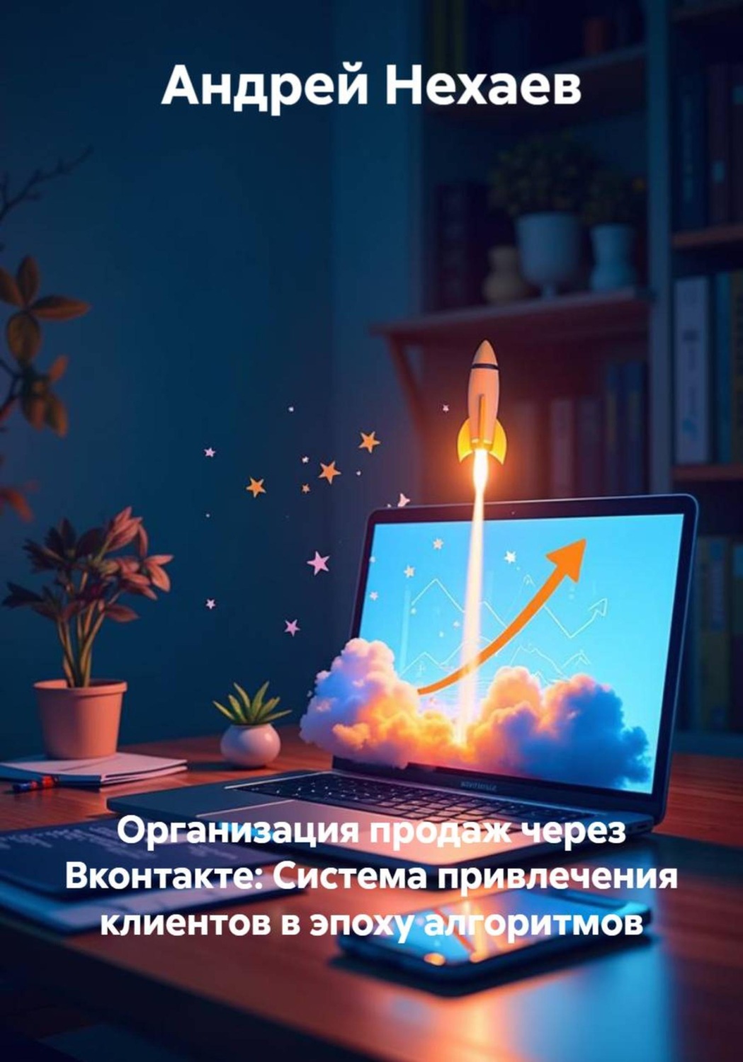Обложка книги «Организация продаж через Вконтакте: Система привлечения клиентов в эпоху алгоритмов»