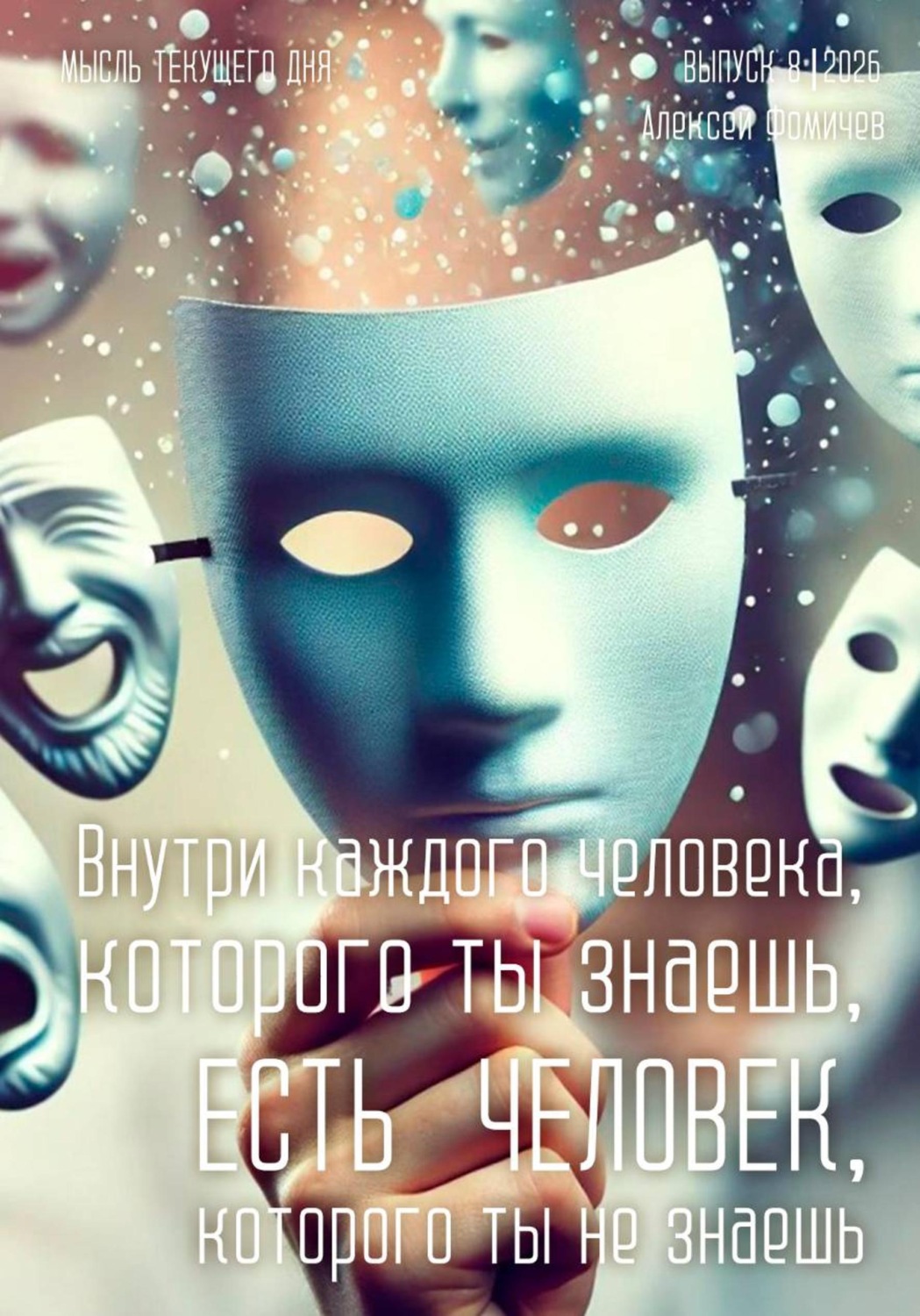 Обложка книги «Внутри каждого человека, которого ты знаешь, есть человек, которого ты не знаешь»