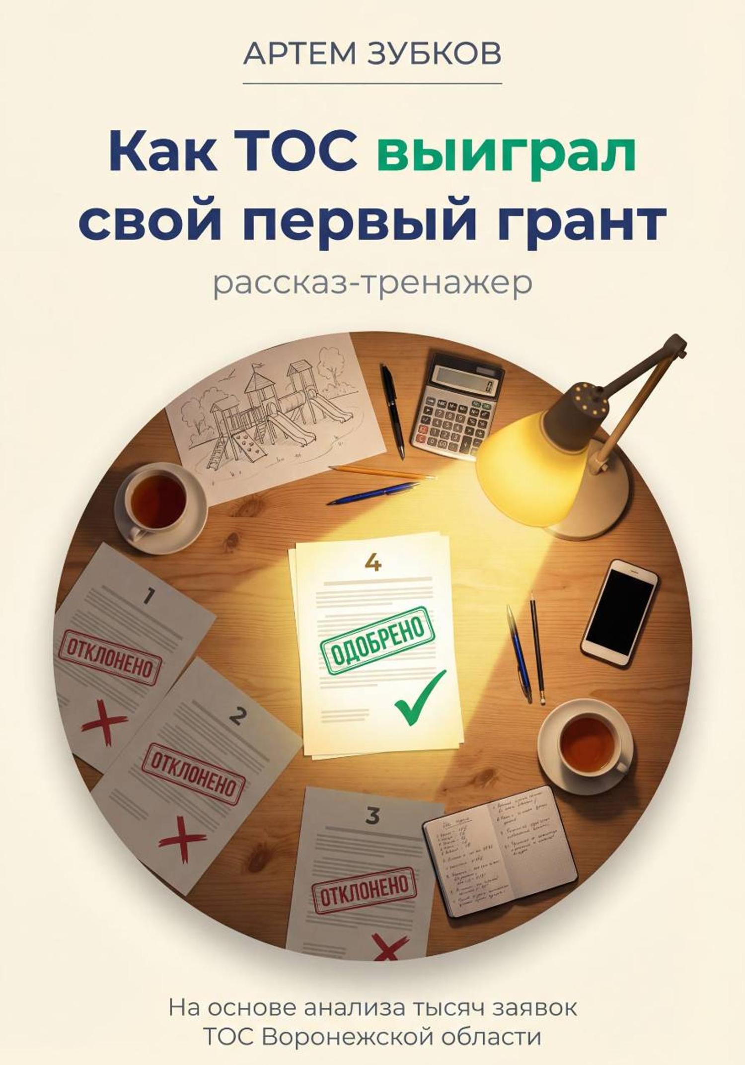 Обложка книги «Как ТОС выиграл свой первый грант»