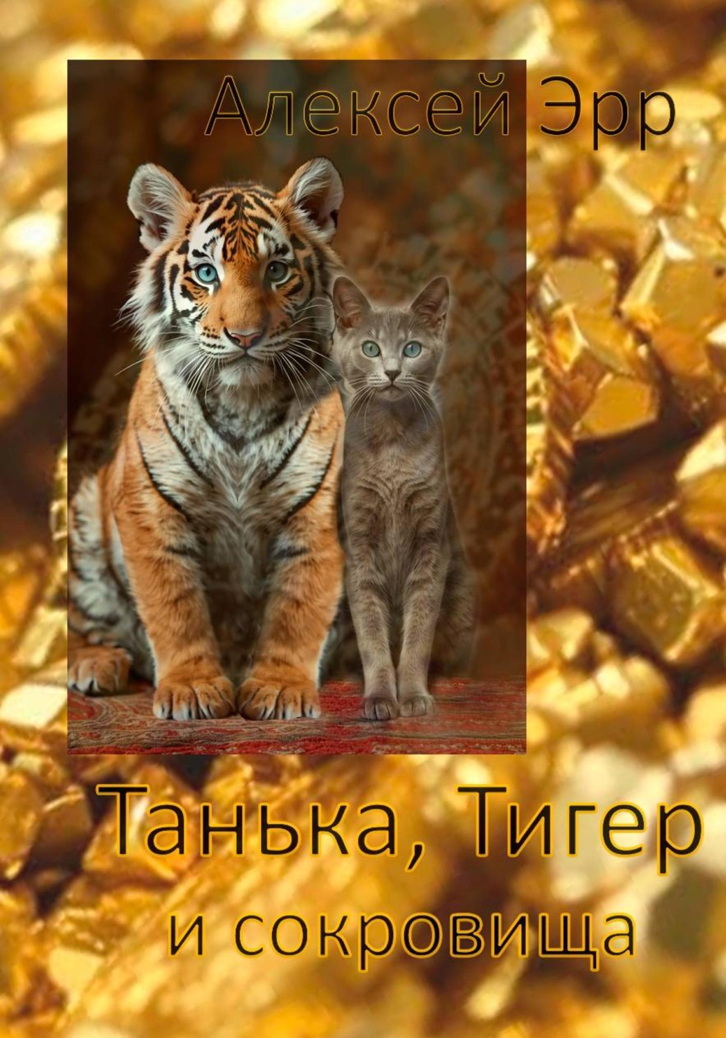 Обложка книги «Танька, Тигер и сокровища»