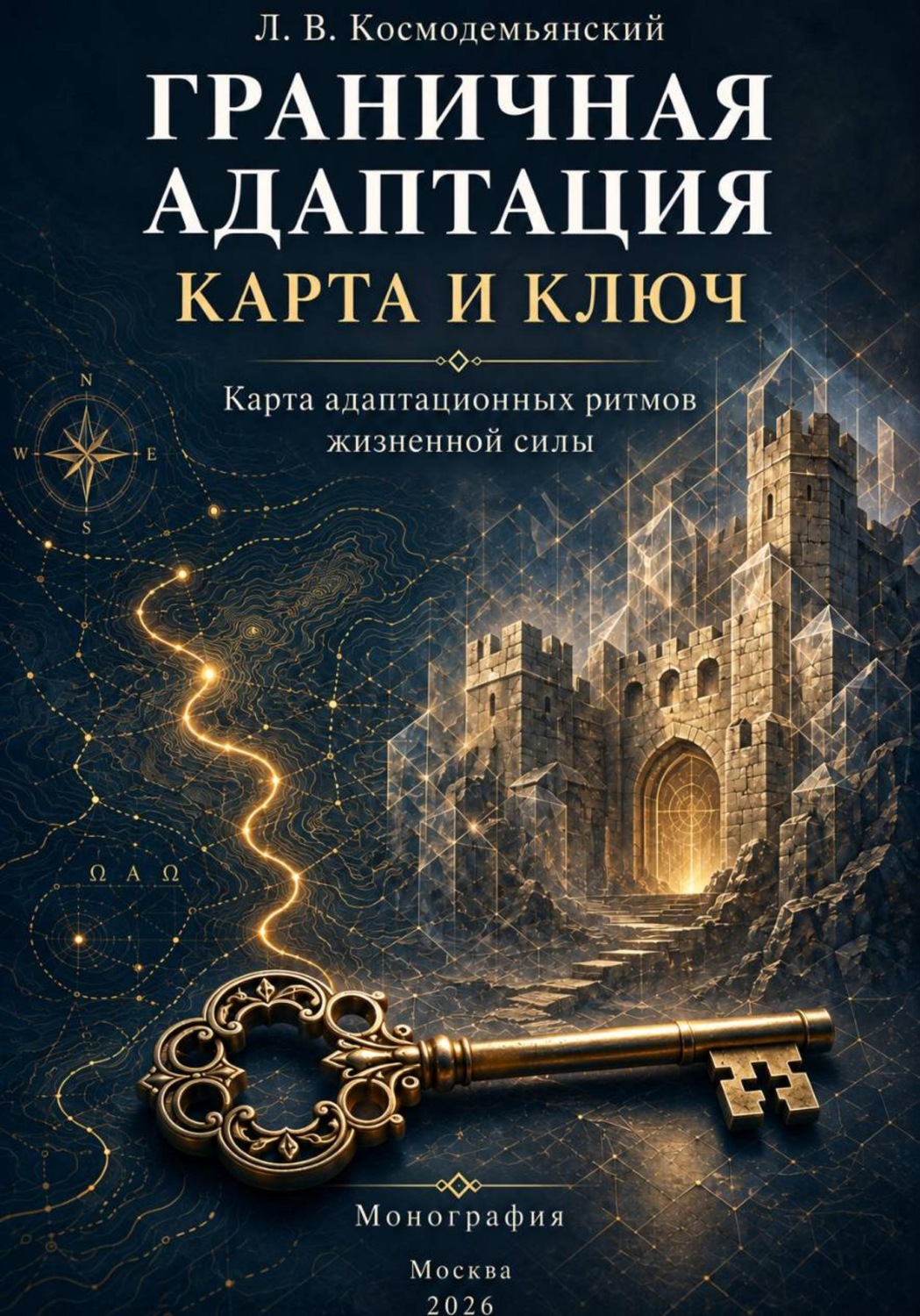 Обложка книги «ГРАНИЧНАЯ АДАПТАЦИЯ. КАРТА и КЛЮЧ. Карта адаптационных ритмов жизненной силы.»