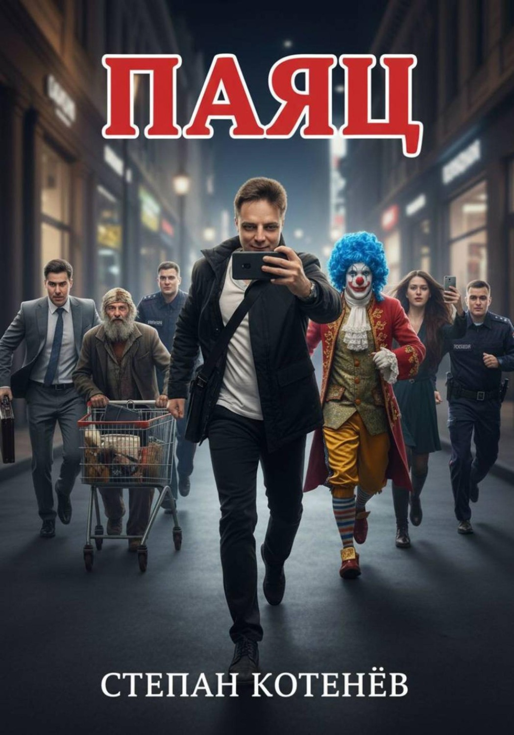 Обложка книги «Паяц»
