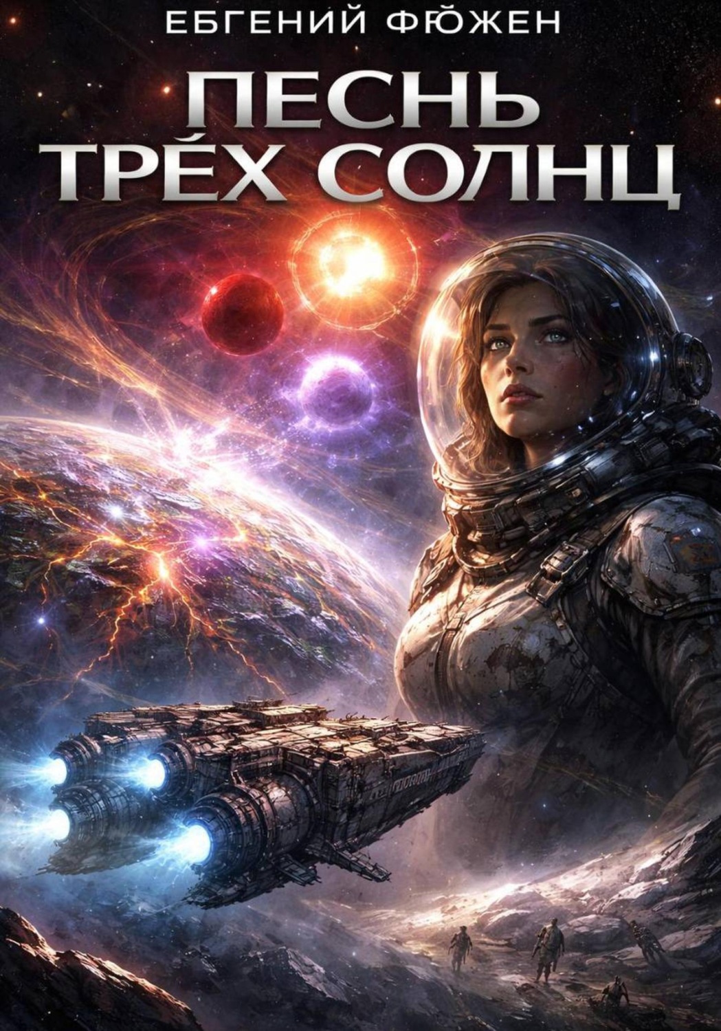 Обложка книги «Песнь трёх солнц»