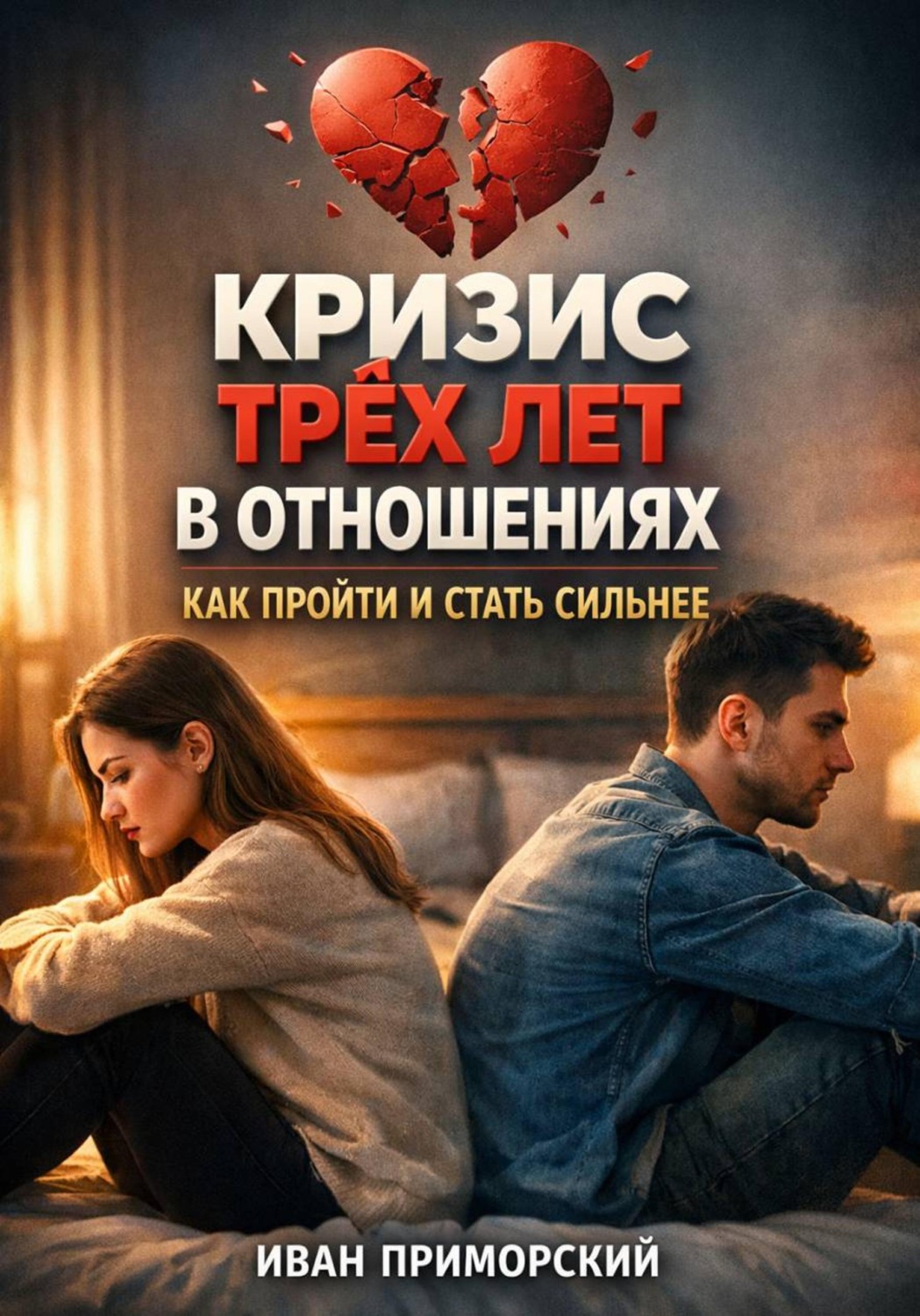 Обложка книги «Кризис трех лет в отношениях. Как пройти и стать сильнее»