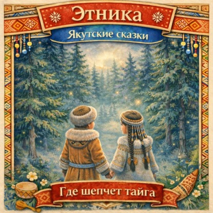 Обложка книги «Где шепчет тайга: якутские сказки»