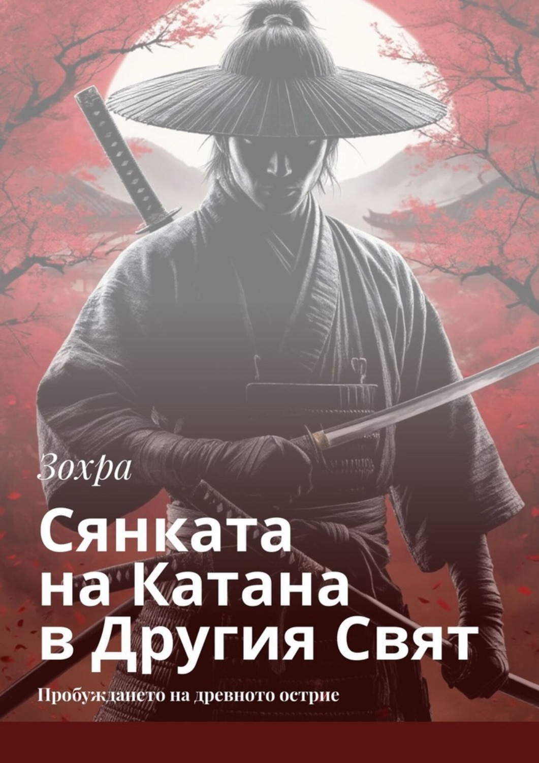 Обложка книги «Сянката на Катана в Другия Свят. Пробуждането на древното острие»