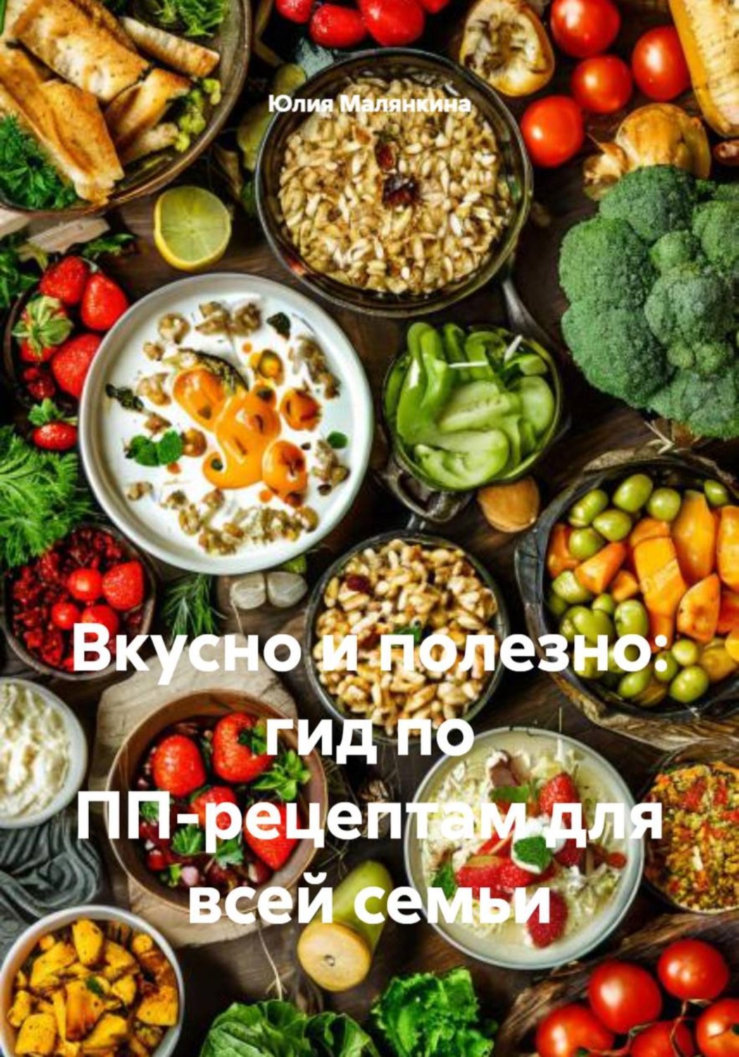 Обложка книги «Вкусно и полезно: гид по ПП-рецептам для всей семьи»