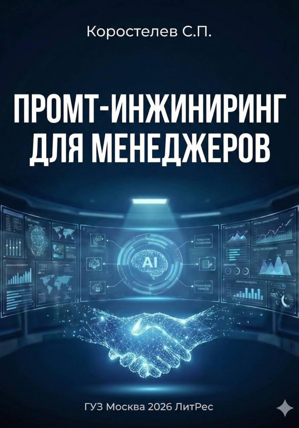 Обложка книги «Промт-инжиниринг для менеджеров»