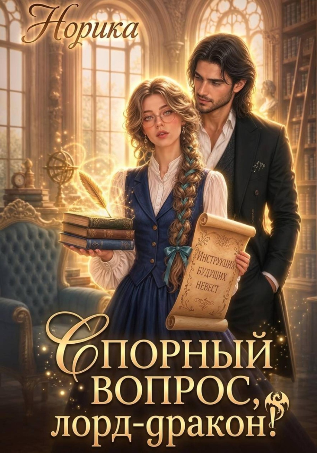 Обложка книги «Спорный вопрос, лорд-дракон!»