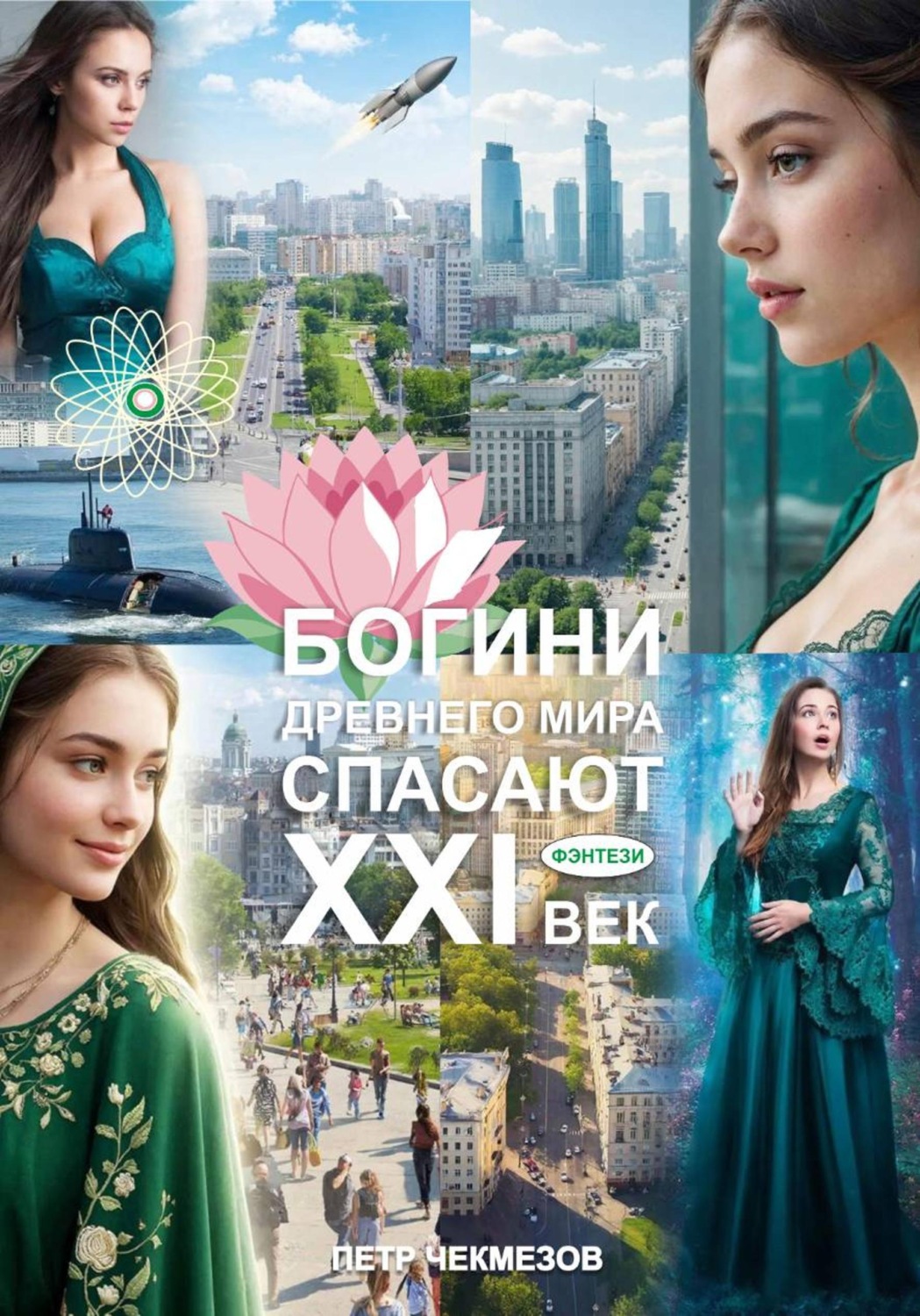 Обложка книги «Богини древнего мира спасают XXI век. Фэнтези»