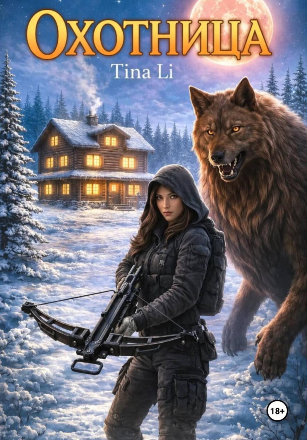 Обложка книги «Охотница»