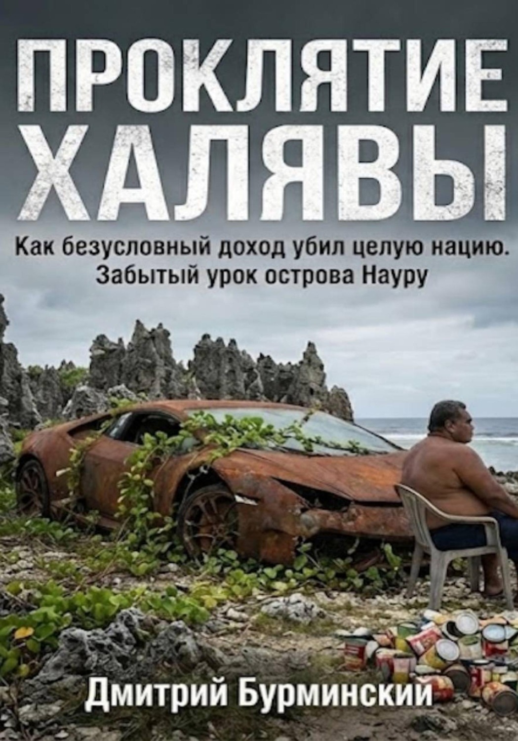 Обложка книги «Проклятие Халявы: Как безусловный доход убил целую нацию. Забытый урок острова Науру»