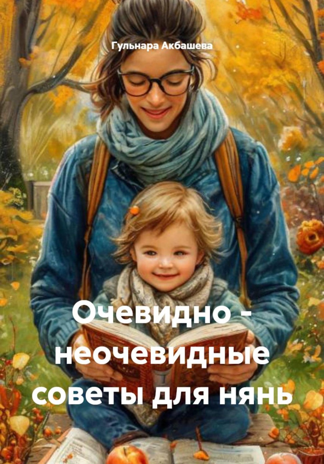 Обложка книги «Очевидно - неочевидные советы для нянь»