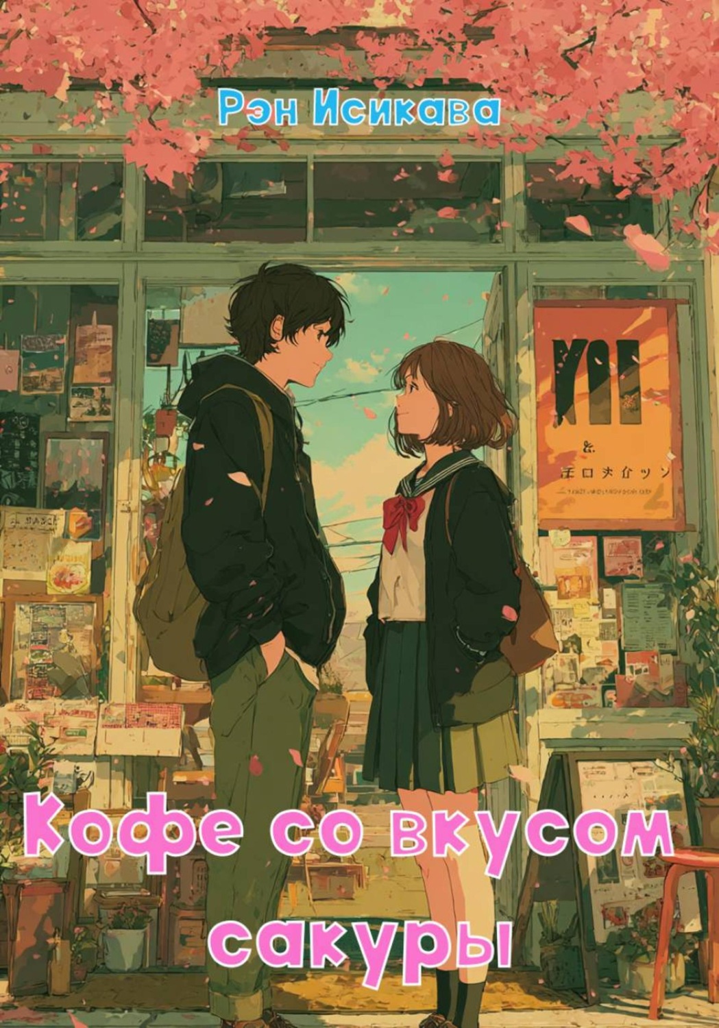 Обложка книги ««Кофе со вкусом сакуры»»