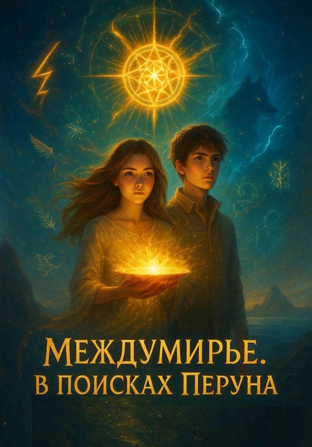 Обложка книги «Междумирье. В поисках Перуна. Графический роман»