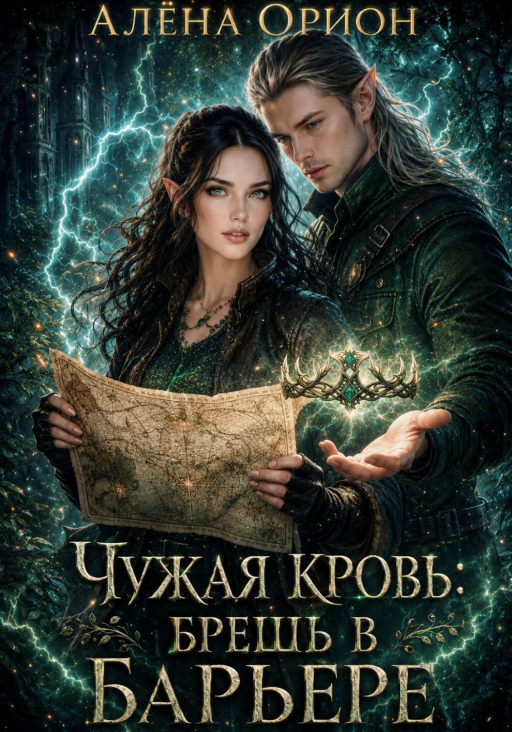 Обложка книги «Чужая кровь: брешь в барьере.»