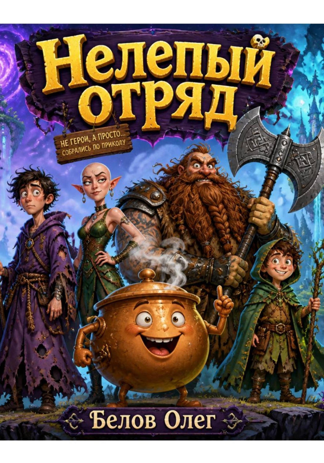 Обложка книги «Нелепый отряд»