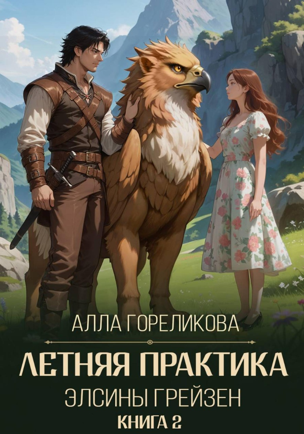 Обложка книги «Летняя практика Элсины Грейзен. Книга 2: Спросите демона»