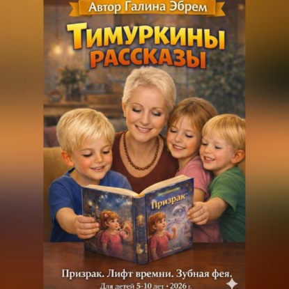 Обложка книги «Тимуркины рассказы Призрак.Лифт времени.Зубная фея.»