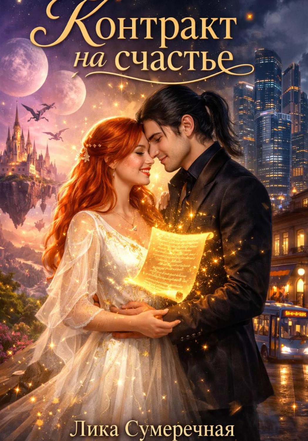 Обложка книги «Контракт на счастье»