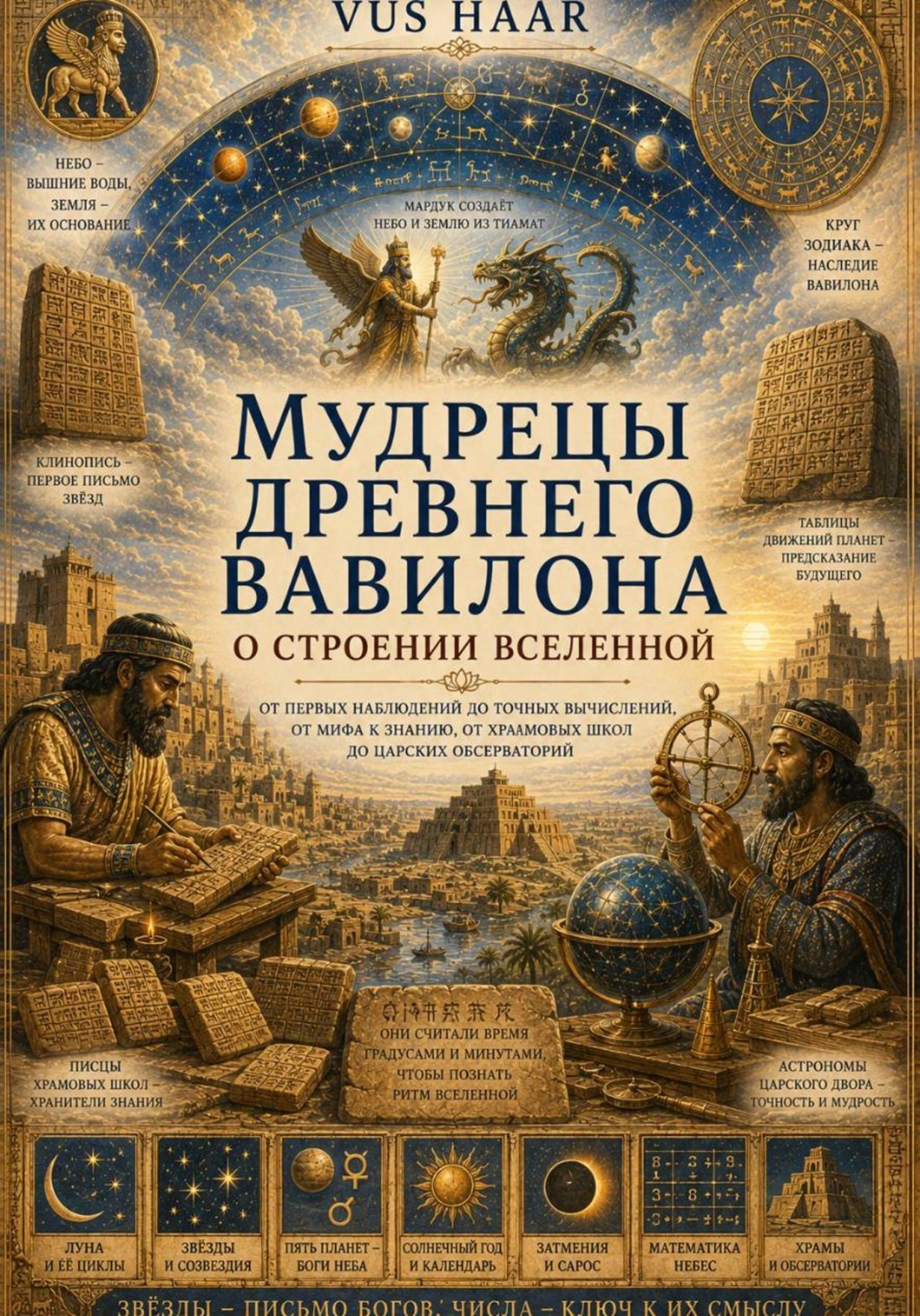 Обложка книги «Мудрецы Древнего Вавилона о строении Вселенной»