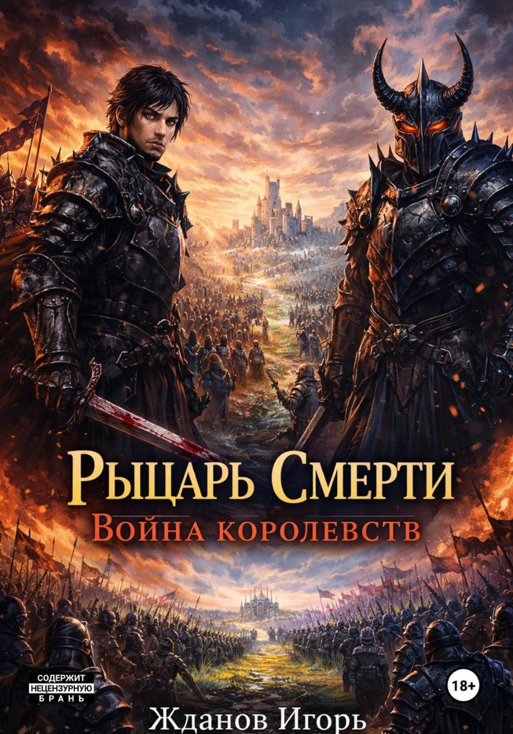 Обложка книги «Рыцарь Смерти: Война Королевств»