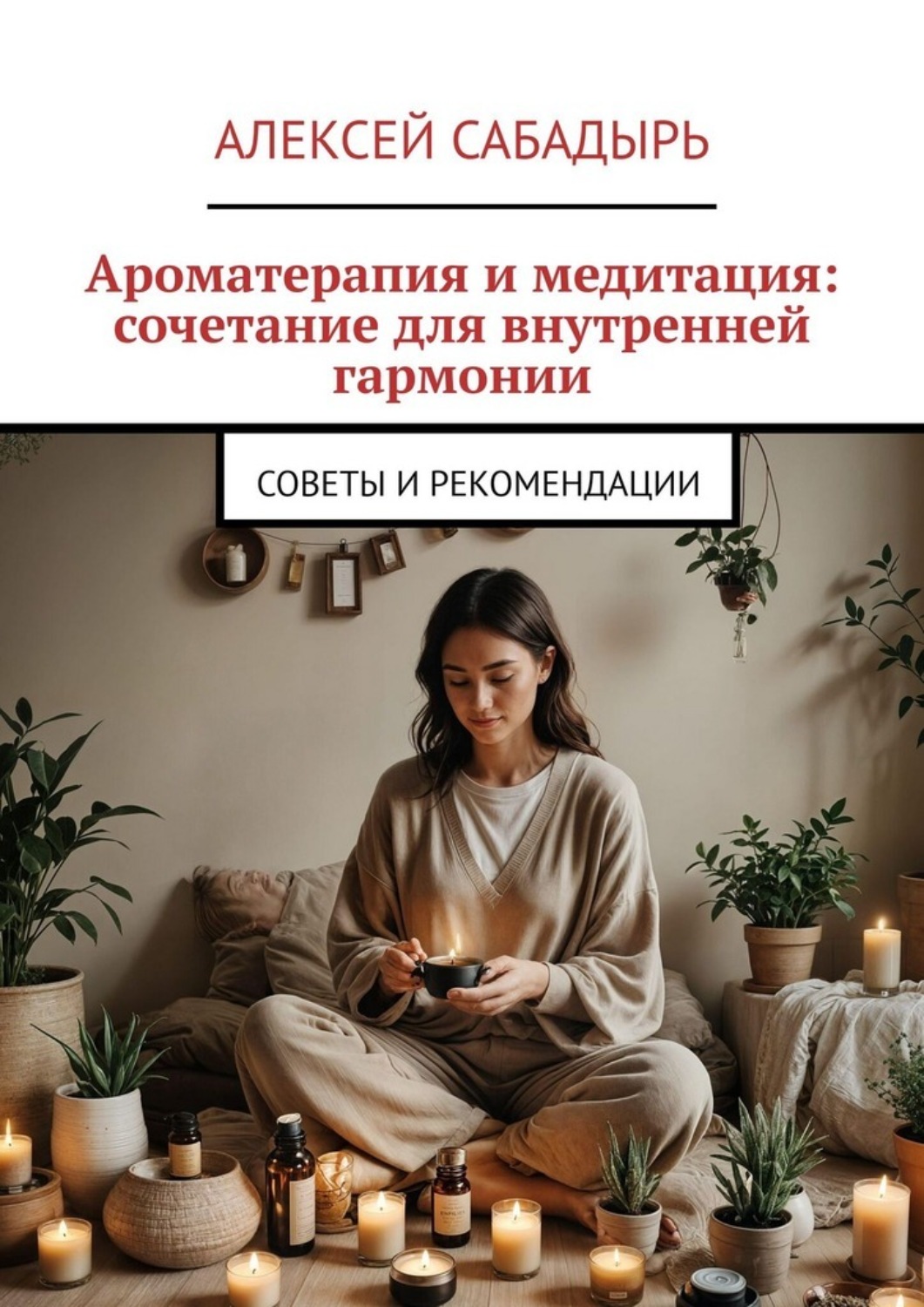 Обложка книги «Ароматерапия и медитация: сочетание для внутренней гармонии. Советы и рекомендации»