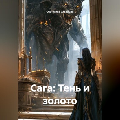 Обложка книги «Сага: Тень и золото»