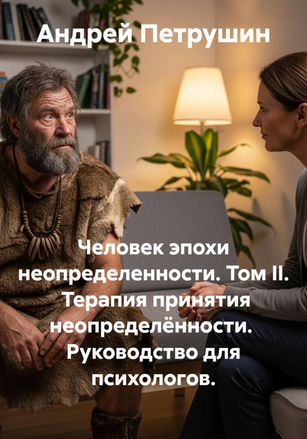 Обложка книги «Человек эпохи неопределенности. Том II. Терапия принятия неопределённости. Руководство для психологов»