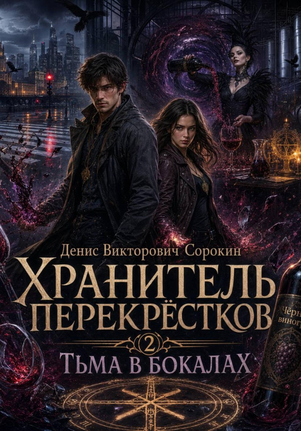 Обложка книги «"Хранитель перекрёстков 2 - Тьма в бокалах."»