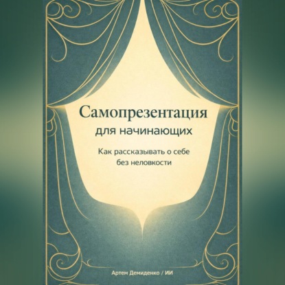 Обложка книги «Самопрезентация для начинающих: Как рассказывать о себе без неловкости»