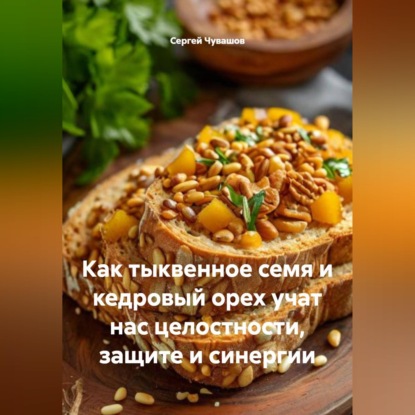 Обложка книги «Как тыквенное семя и кедровый орех учат нас целостности, защите и синергии»