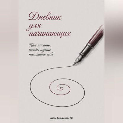 Обложка книги «Дневник для начинающих: Как писать, чтобы лучше понимать себя»