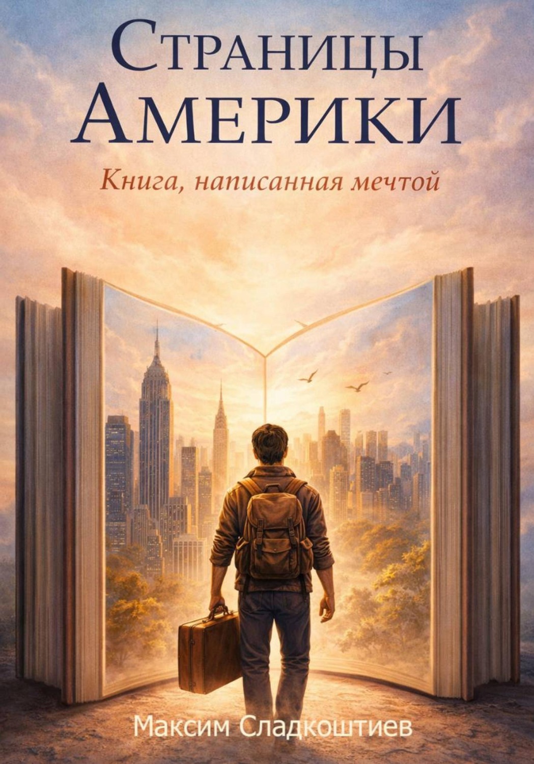 Обложка книги «Страницы Америки. Книга, написанная мечтой»