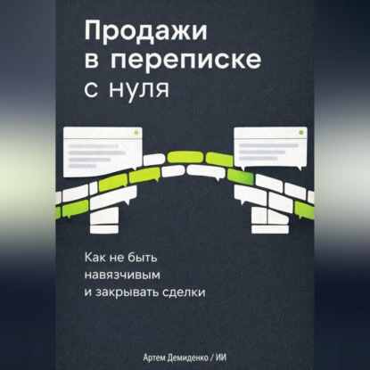 Обложка книги «Продажи в переписке с нуля: Как не быть навязчивым и закрывать сделки»