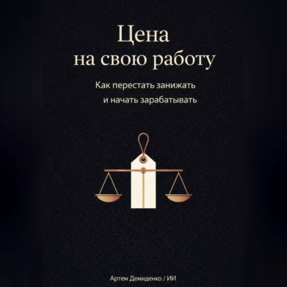 Обложка книги «Цена на свою работу: Как перестать занижать и начать зарабатывать»