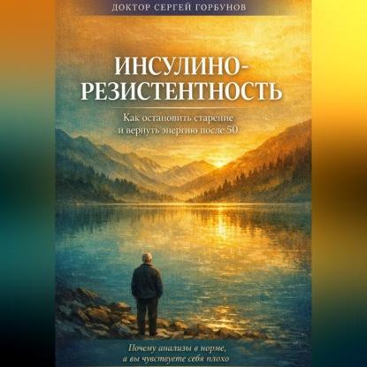 Обложка книги «Инсулинорезистентность: Как остановить старение и вернуть энергию после 50.»