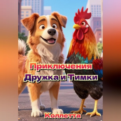 Обложка книги «Приключения Дружка и Тимки»
