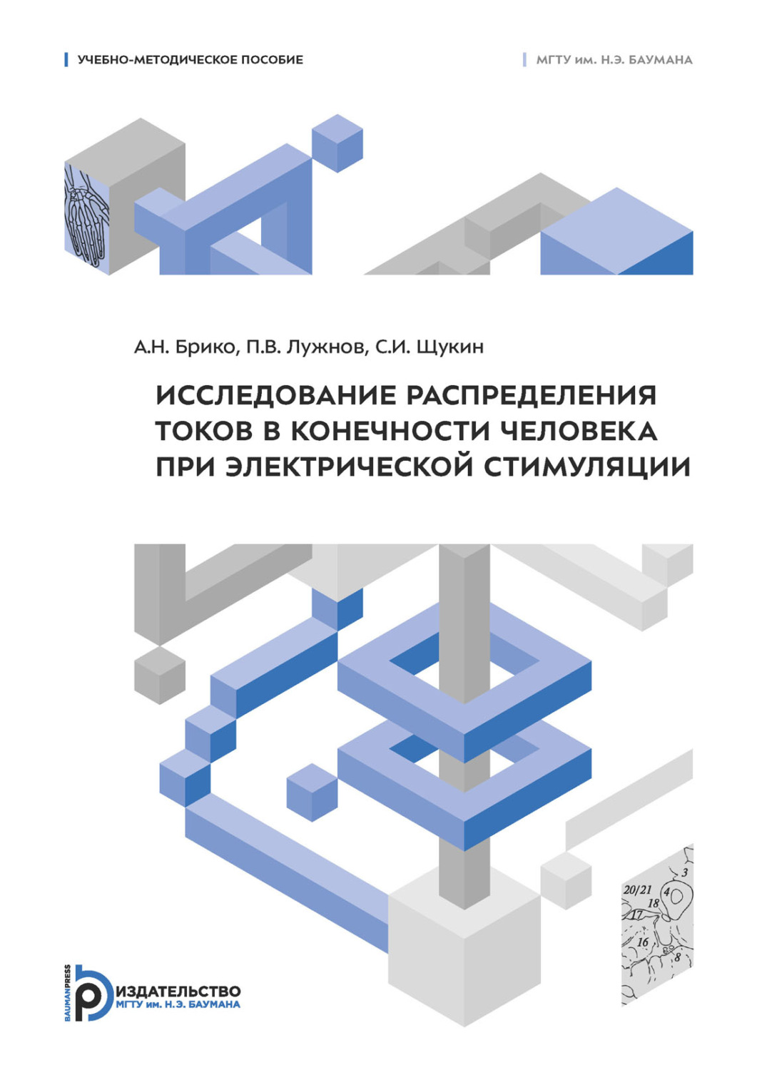Обложка книги «Исследование распределения токов в конечности человека при электрической стимуляции»