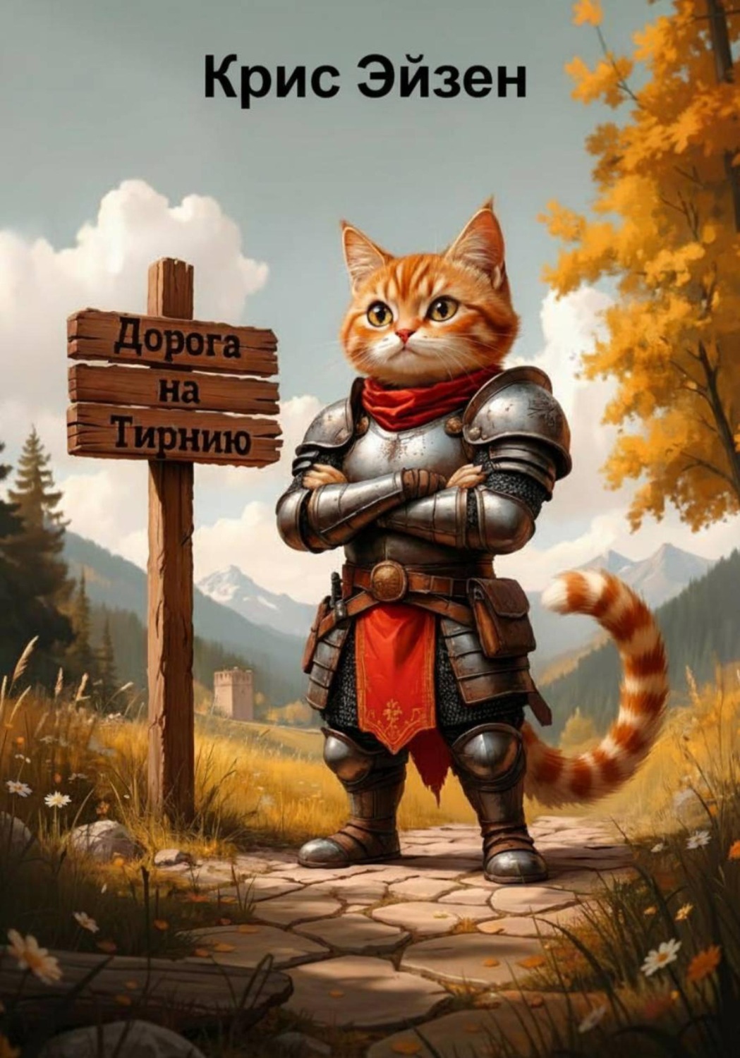 Обложка книги «Дорога на Тирнию»