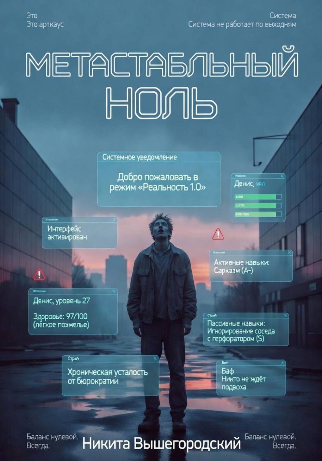 Обложка книги «Метастабильный Ноль»