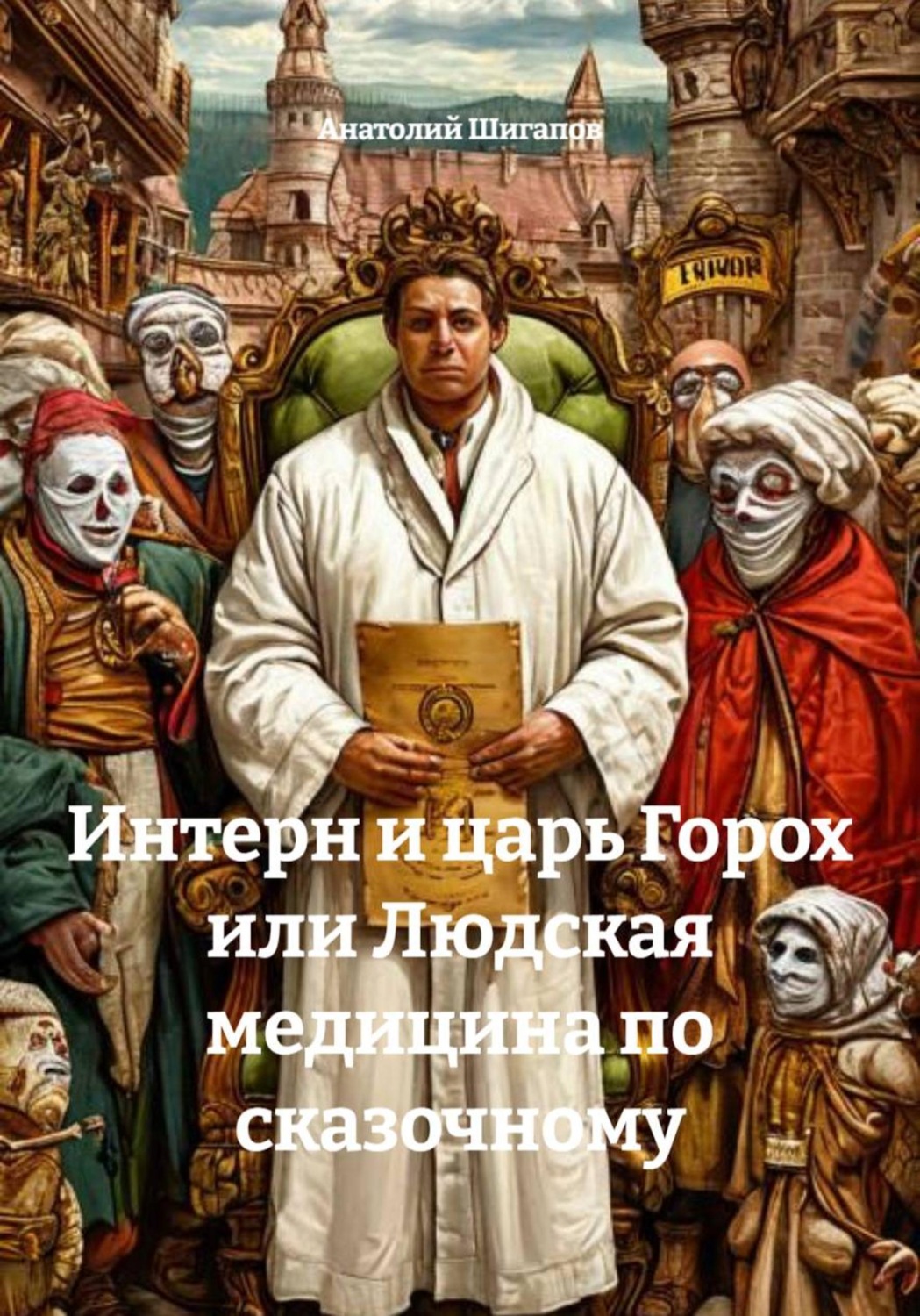 Обложка книги «Интерн и царь Горох или Людская медицина по сказочному»