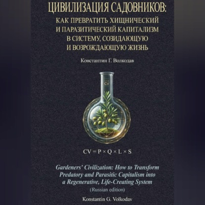 Обложка книги «Цивилизация Садовников: Как превратить хищнический и паразитический капитализм в систему, созидающую и возрождающую жизнь»