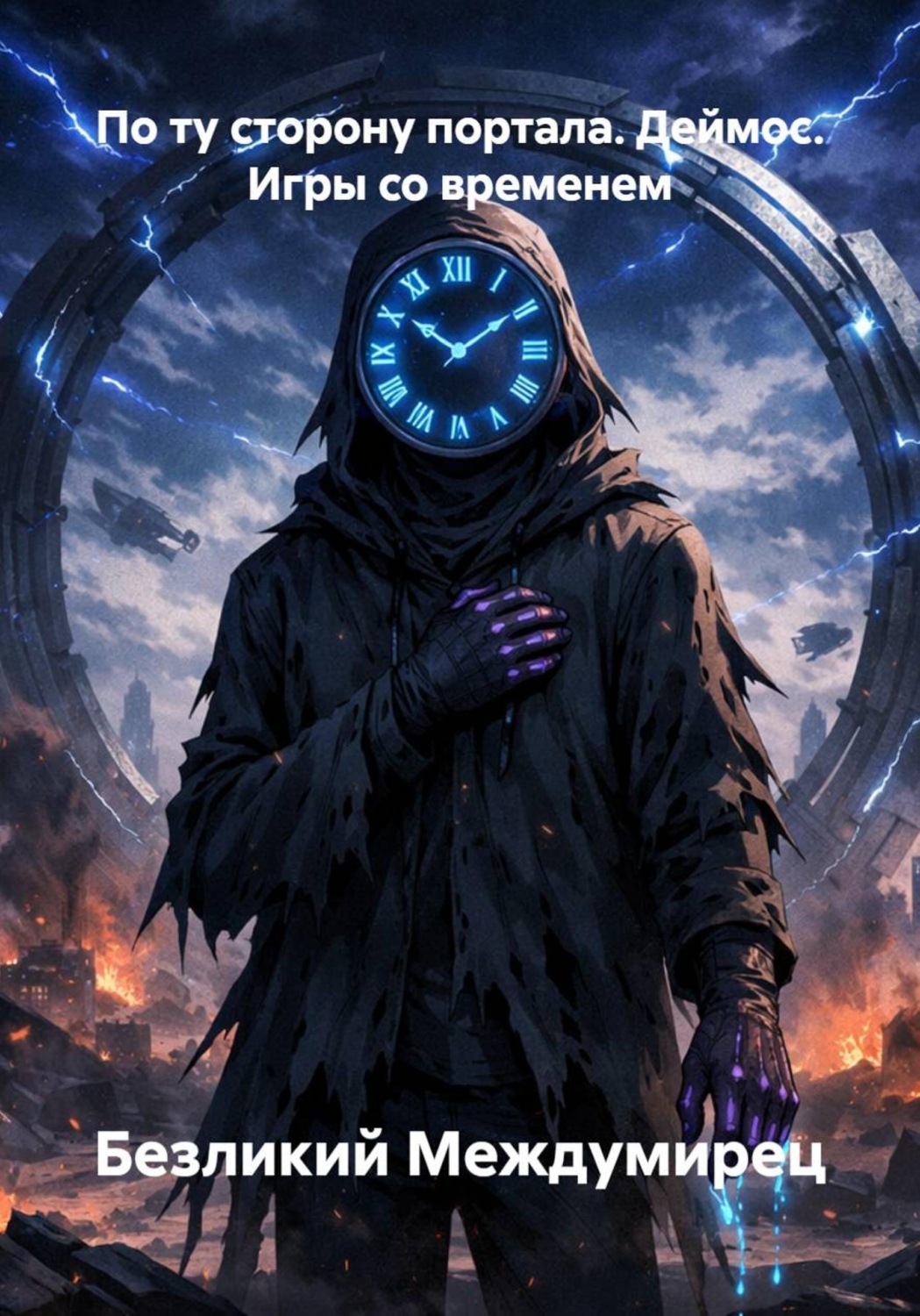 Обложка книги «По ту сторону портала. Деймос. Игры со временем»