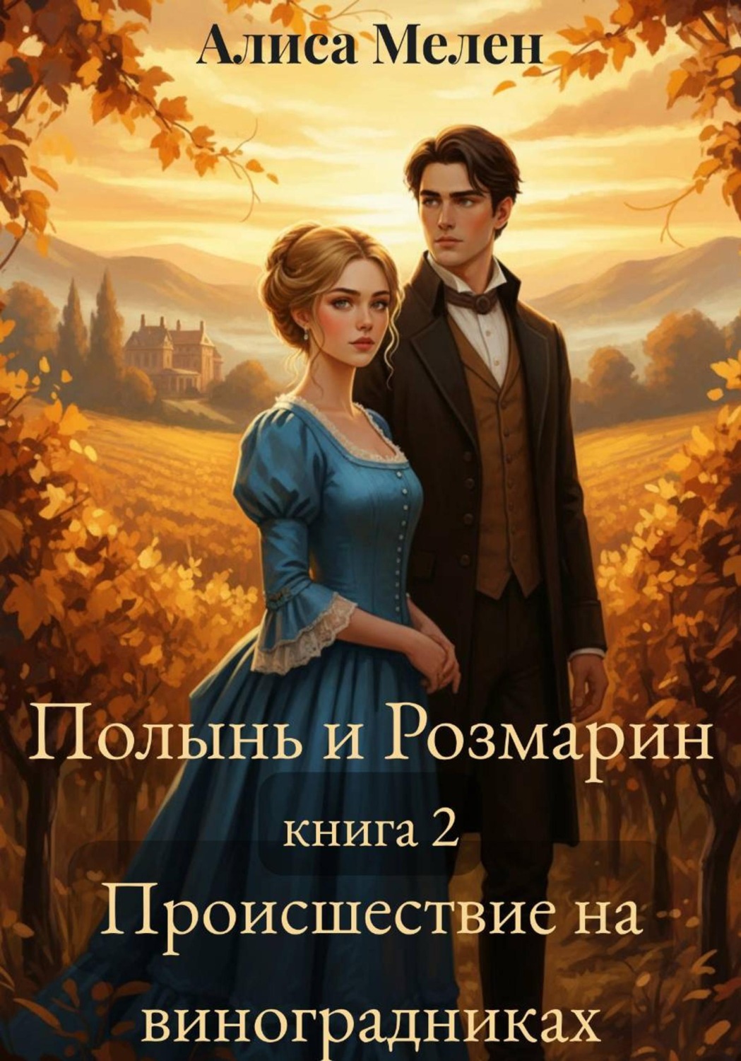 Обложка книги «Полынь и розмарин. Книга 2. Происшествие на виноградниках»