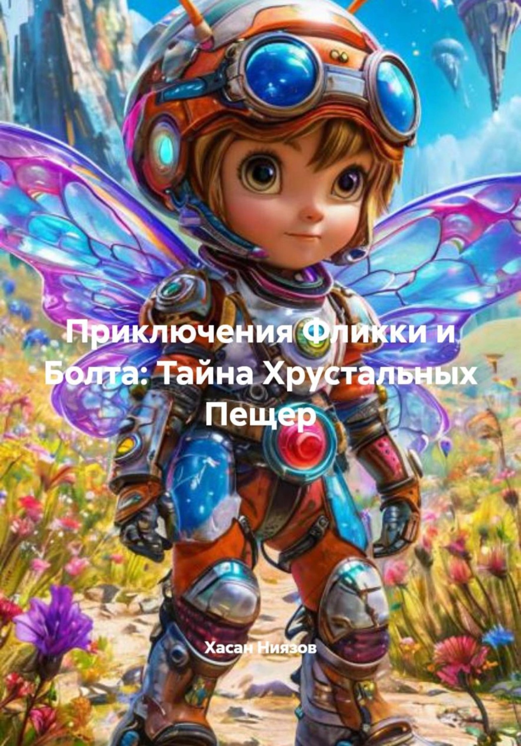 Обложка книги «Приключения Фликки и Болта: Тайна Хрустальных Пещер»