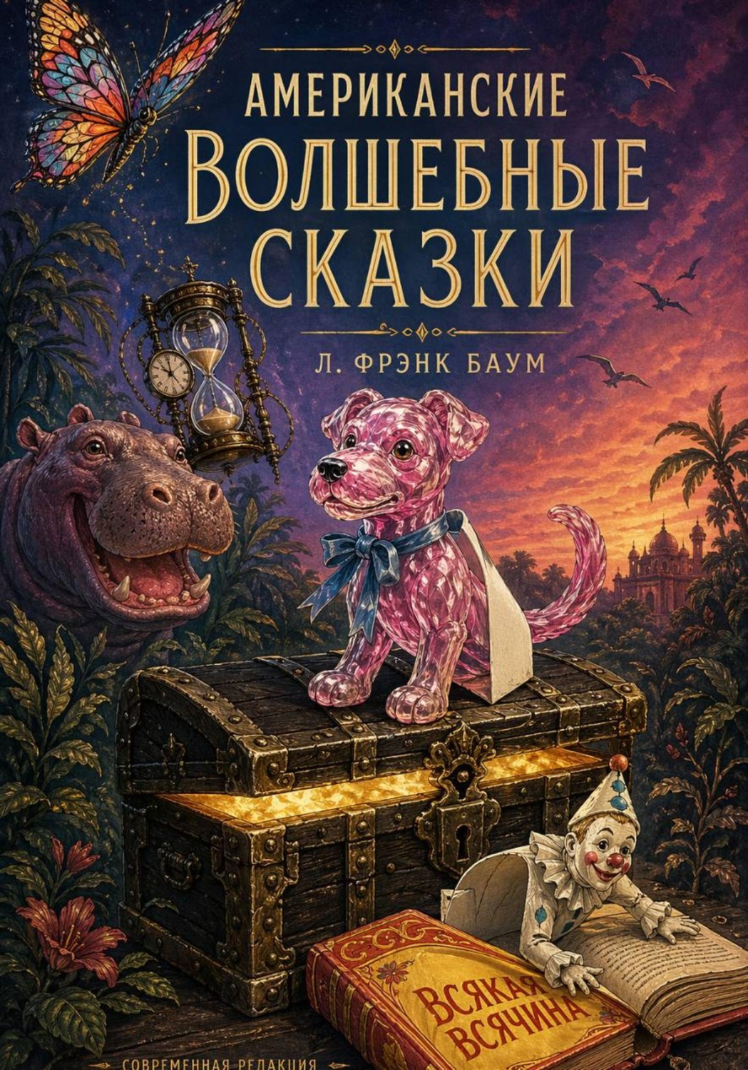 Обложка книги «Американские волшебные сказки»